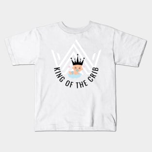 King of the crib, Baby Kids T-Shirt